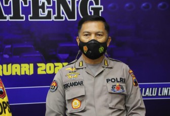 Kabid Humas Polda Jateng, Kombes Pol Iskandar,