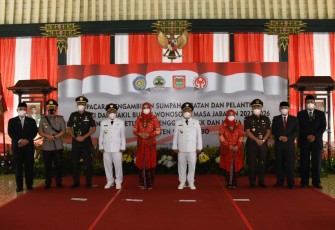 Ucapan dari berbagai pihak setelah pelantikan Bupati Wonosobo