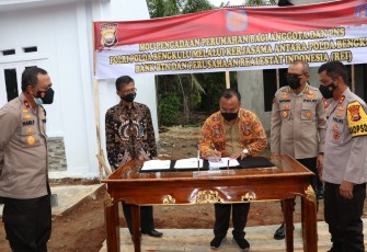 Polda Bengkulu Teken MoU Dengan Bank BTN dan REI Bangun Rumah Khusus Anggota Serta PNS Polri