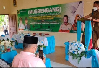 Musrenbang Kecamatan Singkep Barat