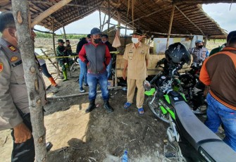 Bersama BPN, Kasat Reskrim Polres Tebing Tinggi Lakukan Pengukuran Lokasi Tanah di Khalipah