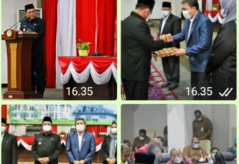 Gubernur Provinsi Kepri Ansar Ahmad Sampaikan LKPJ Tahun 2020 