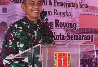 Pangdam IV/Diponegoro Mayjen TNI Bakti Agus Fadjari, S.I.P. M.Si. 