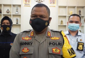 Kapolres Purbalingga AKBP Fannky Ani Sugiharto, SIK, MSi. saat memberikan keterangan, Senin (15/3/2021)