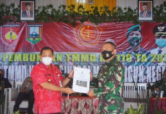 TMMD Reguler ke-110 Tahun 2021 Kodim 0714 Salatiga Resmi Dibuka