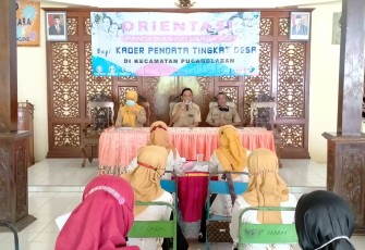 Dinas KB PP dan PA Tulungagung Gelar Orientasi Kader Pendataan Keluarga Tingkat Desa Tahun 2021 