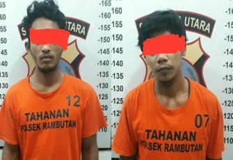 Dua Terduga Pelaku Diamankan  
