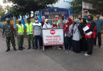 Cegah Covid-19, Banyumas Laksanakan  Operasi Masker Serentak 