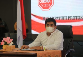 Wabup Bintan Roby Kurniawan Pimpin Rakor Penanganan Covid-19 