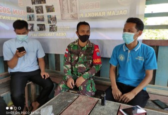 sialisasi 3M Babinsa Desa Kampung Jati Anjangsana Ke Rumah Warga