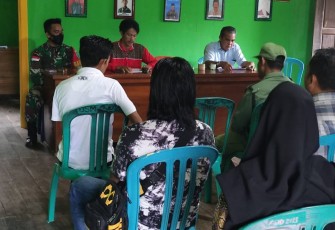 Babinsa Koramil 1206-06 Putussibau Hadiri Musrembang Desa