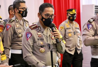 Dirlantas Polda Jateng, Kombes Pol Rudy Syafiruddin, saat di temui di Mapolda Jateng, Senin (10/5).