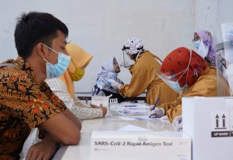 Danrem 071/Wijayakusuma, Cek Langsung Kondisi Lingkungan Pabrik Garmen, Pasca 11 Karyawannya Terpapar Covid-19