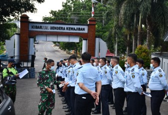 Lantamal IV Gelar Kegiatan Peningkatan Disiplin Petugas Kemasyarakatan Kanwil Kum dan Ham Kepri