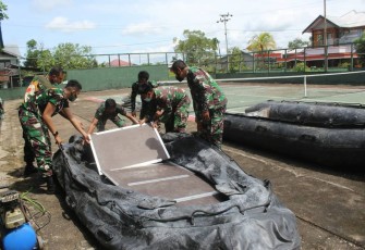 Antisipasi Bencana Banjir, Babinsa Kodim 1203/Ktp Terima Pembekalan Penggunaan LCR