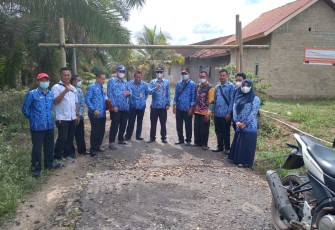 Inspektorat Lakukan Kunjungan Pembinaan di Sungkai Tengah