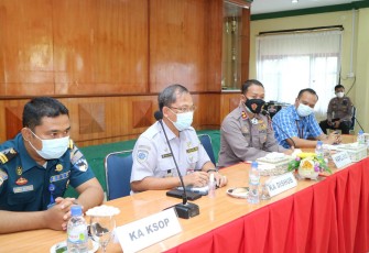 Polres Tanjung Pinang Gelar Rakor Penanganan Terhadap Penumpang Kapal  