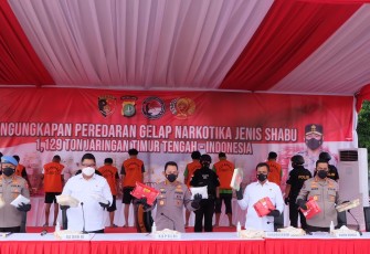 Konferensi Pers Kapolri Jenderal Pol Listyo Sigit Prabowo