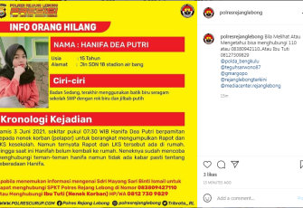 Info Orang Hilang 