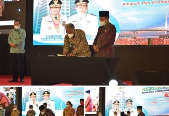 Wakil Gubenur Jambi Drs. H. Abdullah Sani membuka acara Musrembang RPJMD di Hotel Swiss Bell Jambi.