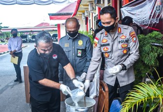 Polres Bintan Musnahkan BB 2 Kg Sabu 
