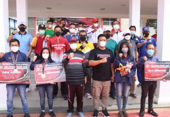Kapolres Majalengka Hadiri Penerimaan Atlet PON XX Sekaligus Pelepasan Kontigen Peparnas XVI di Papua