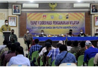 Bupati Kendal hadiri rakor pengamanan wilayah, Selasa 9/11/2021