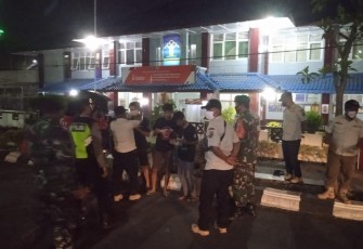 Polres Pekalongan Kota dan Jajarannya laksanakan KRYD dan operasi Yustisi. Jum' at 19/11/2021