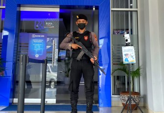 Kapolres Majalengka-Polda Jabar, Berikan Rasa Aman Kepada Nasabah, Melakukan Pengamanan Objek Vital