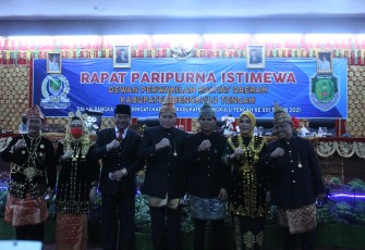 Rapat Paripurna Istimewa dalam Rangka HUT ke-13 Bengkulu Tengah