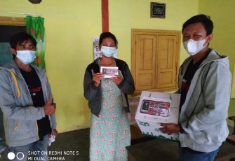 Penuhi Kebutuhan Warga Isoman, H.Gunawan Kembali Beri Bantuan