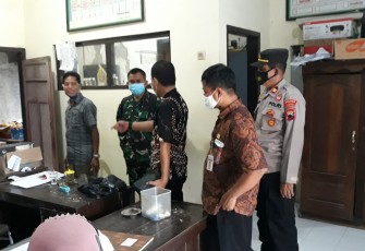 Kapolsek Tirto IPTU Darwanto monitoring vaksinasi Rabu 27/10/2021