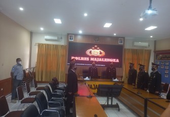 Polres Majalengka Laksanakan Upacara Virtual Peringati Hari Kesaktian Pancasila