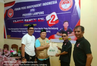 FPII Lampung Terima Alquran dari LPNU DKI Jakarta Melalui Program 'Alquran For Legacy'