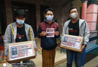 Peduli Warga Isoman di Malang Selatan, H.Gunawan Salurkan Bantuan