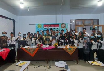 Dewan Mahasiswa (Dema) Fakultas Ushuludin, Adab dan Dakwah UIN Fatmawati Sukarno Bengkulu menyelenggara Pelatihan Kepemimpinan Tingkat Dasar (PKMTD) di gedung D.8 FUAD