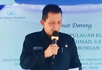 Gubernur Kepri Menutup Kegiatan Pembangunan Sistem Pengelolaan Limbah Rumah Tangga Terpadu