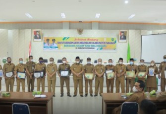 Bupati Pasaman Buka Rakor Seluruh Camat dan Wali Nagari 