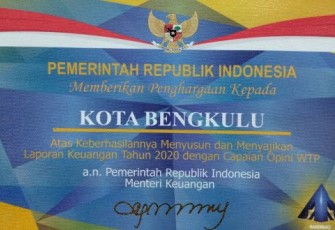 Raih WTP dari Kemenkeu, Ini Bukti Helmi – Dedy Tak Main-Main Bangun Kota Bengkulu