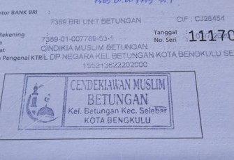 Makin Berkembang, Cendekiawan Muslim Betungan Ajak Para Dermawan Ikuti Jejak Helmi-Dedy
