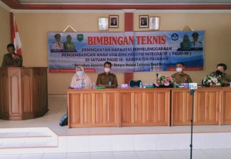 Dinas Pendidikan Pasaman Adakan Bimbingan Tekhnis