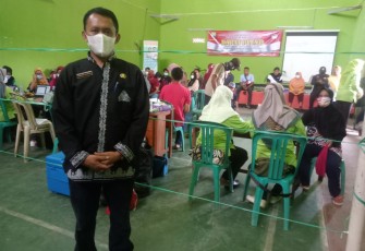 Pemdes Mekar Asih Jatigede Gelar Vaksinasi Covid-19 Dosis I dan II