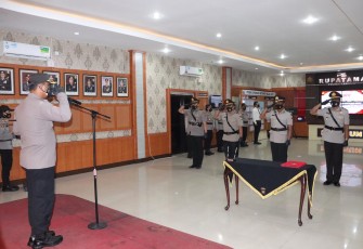 Kapolres Karimun Pimpin Sertijab Kapolsek Moro dan Kasat Intelkam