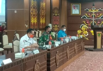 Dandim Sampaikan 2 Hal Pokok Penanganan Covid-19 di Palangka Raya