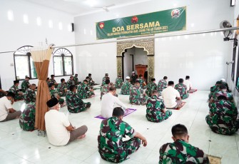 Peringati Hari Juang TNI AD 2021, Korem 071/Wijayakusuma Gelar Doa Bersama