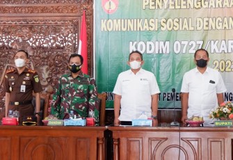 Kodim 0727/Karanganyar Pererat Silaturahmi Sinergitas