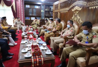 Bupati Lambar Sambut Baik Kunjungan Kerja Wakil Bupati Kebupaten Kepahiang
