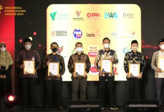 Laznas PPPA Daarul Qur’an Terpilih Menjadi Fundraising Infak Terbaik dalam IFA 2021