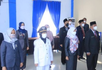 11 Pejabat Eselon III Dilantik, Sekda : Harus Tunjukkan Loyalitas Pada Pemkot