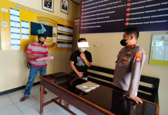 Terduga Pelaku Diamankan      